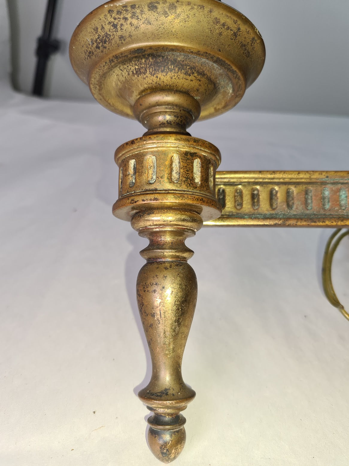 Really Very Antique Spanish 3 Light Wall Sconce
