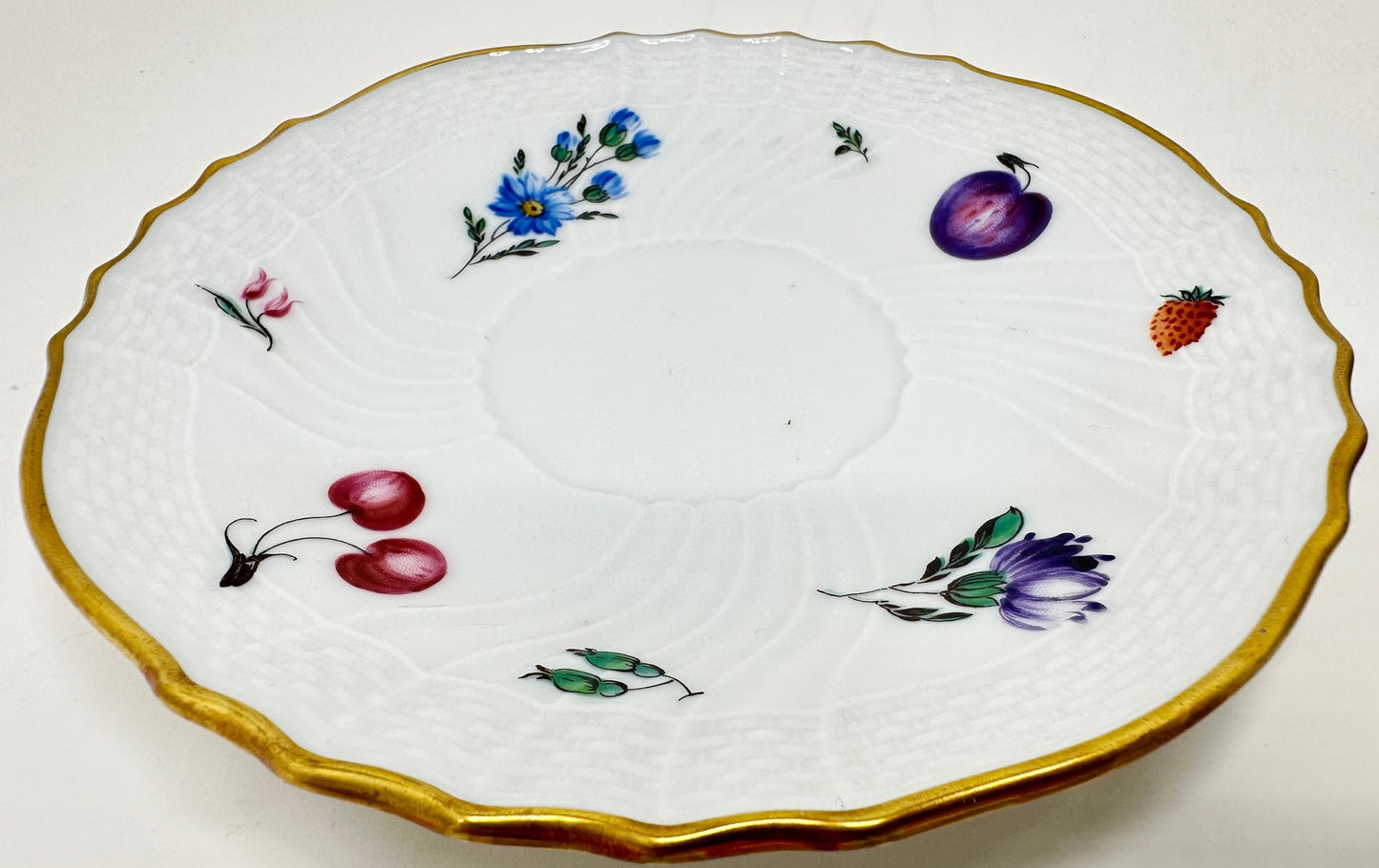 Vintage Italian Richard Ginori Fruits Perugia Tea Set