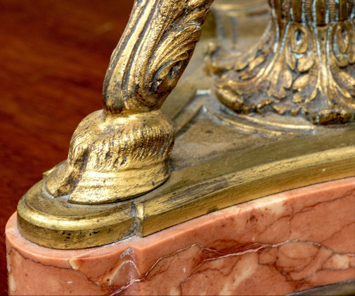 Pink Marble Athénienne, Louis XVI Style, 19th Century