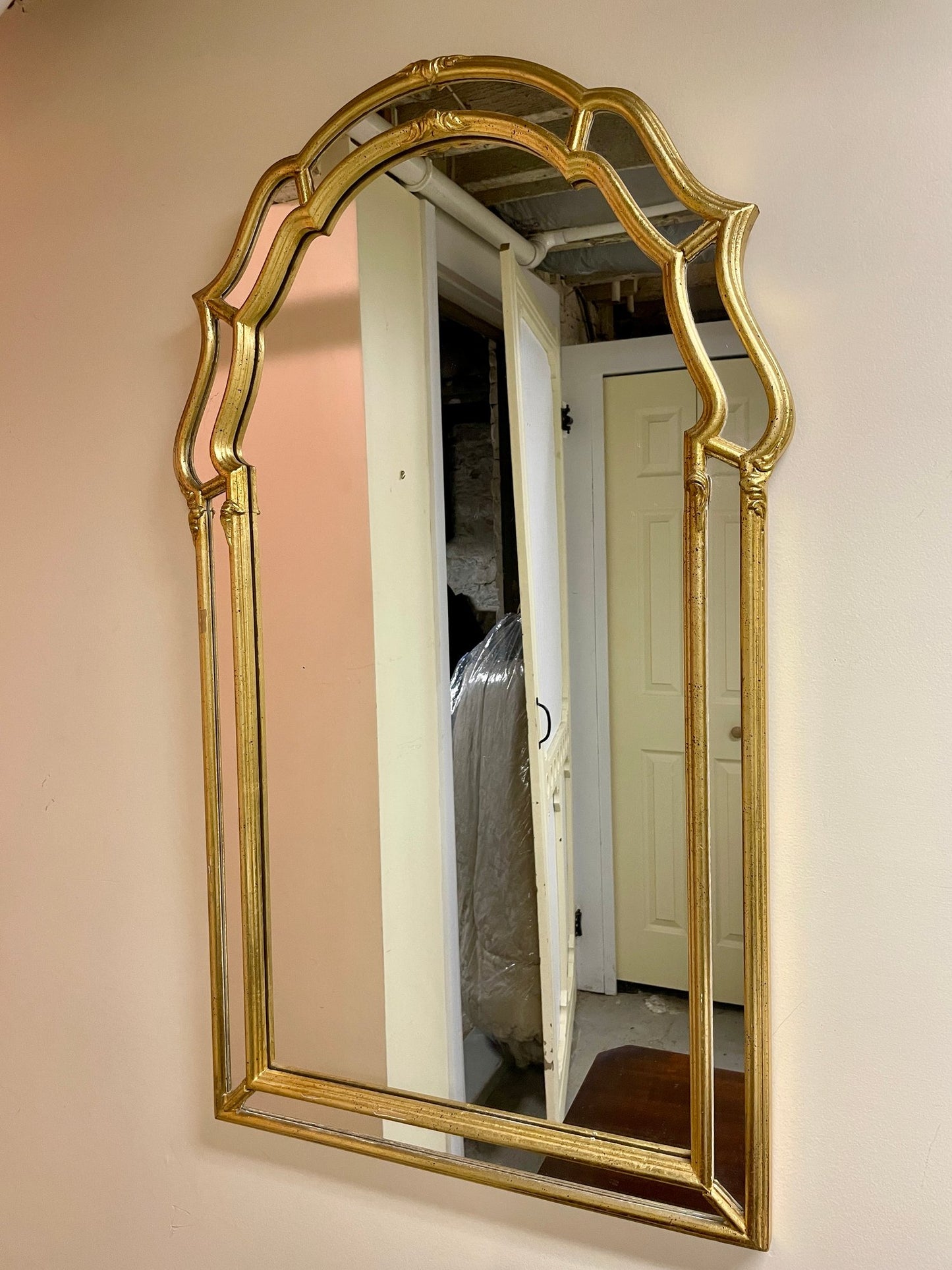 Ornate Mirror In A Gilt Frame