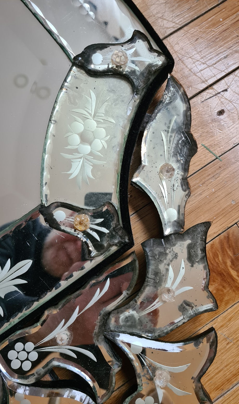 Fabulous Antique Venetian Mirror