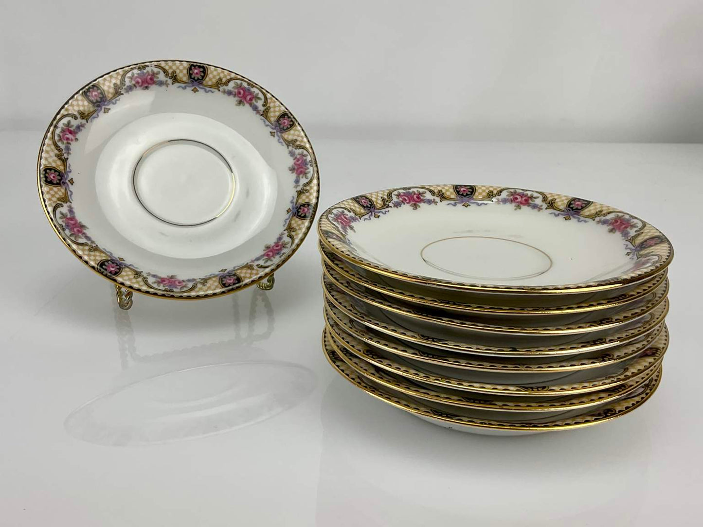 Antique Jean Pouyat Limoges China - 21 Pieces