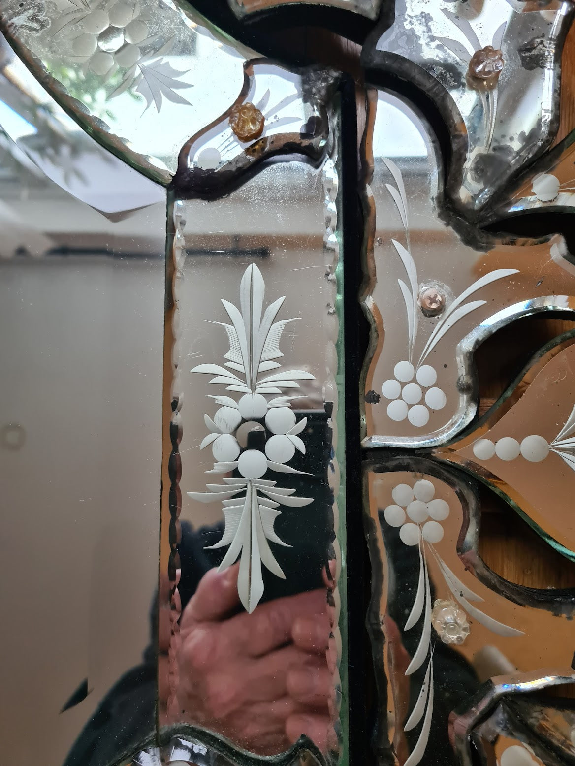 Fabulous Antique Venetian Mirror
