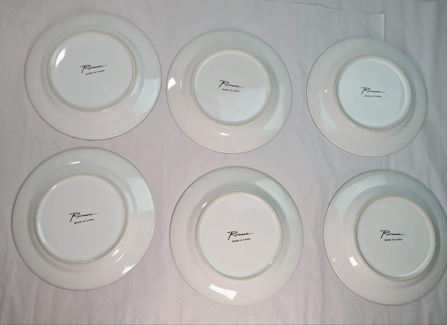 Rosanna 8" Paris Fashion Dessert Plates