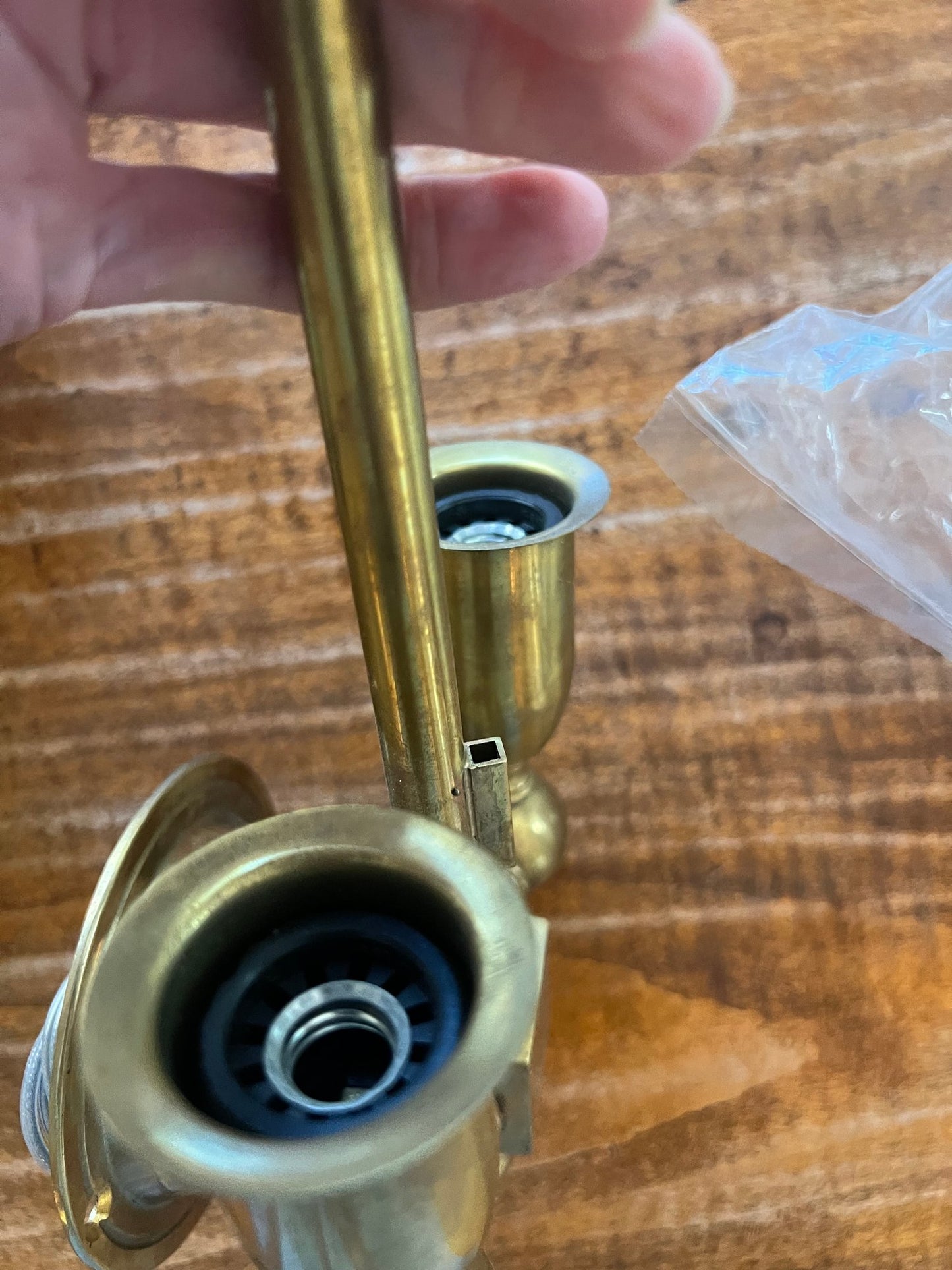 Pair of High Quality Italian Custom Made Brass Wall Sconces With Shades