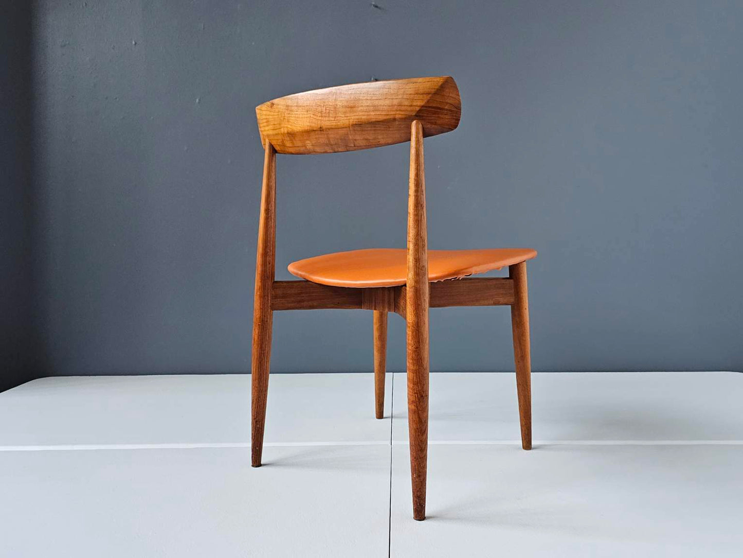 H W Klein for Bramin Denmark Solid Teak Side Chair