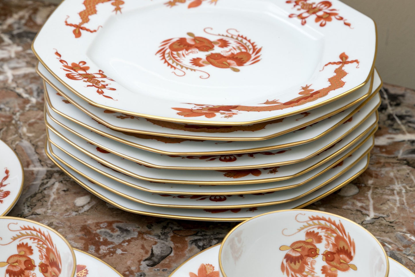 Raynaud French Limoges Porcelain Coffee Service