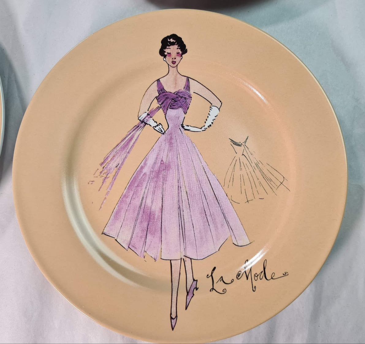 Rosanna 8" Paris Fashion Dessert Plates