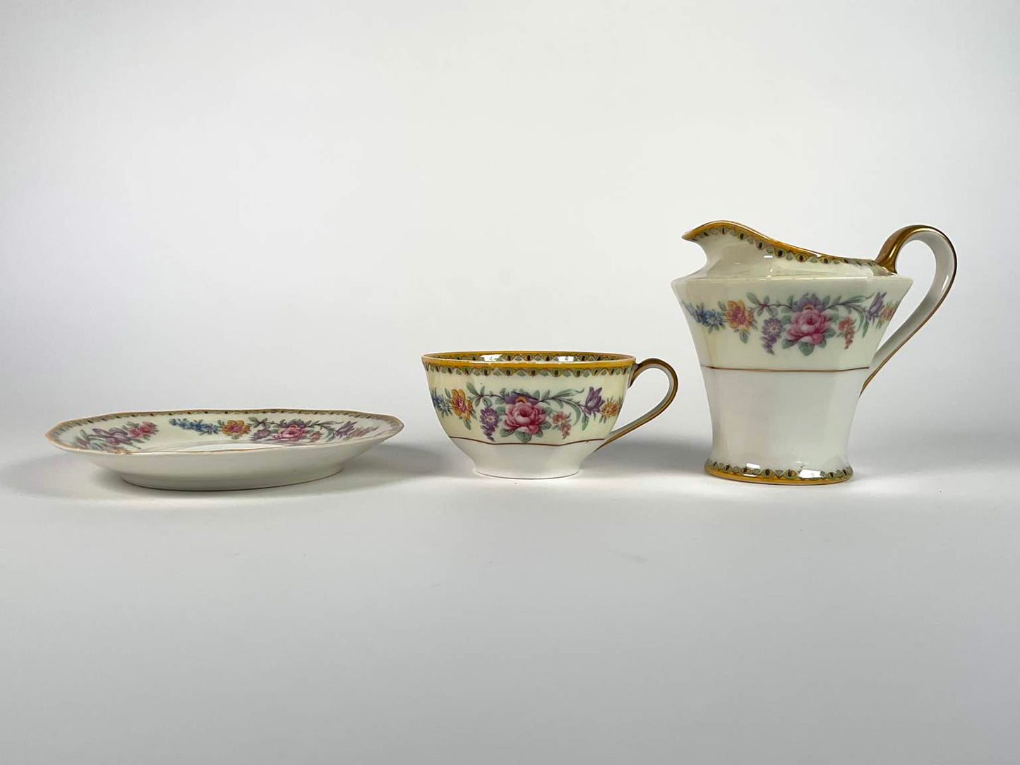 Rare Vintage Vendome Theodore Haviland Limoges China - 19 Pieces