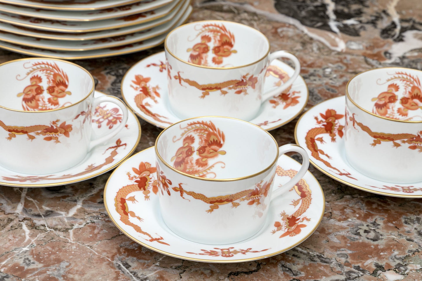 Raynaud French Limoges Porcelain Coffee Service