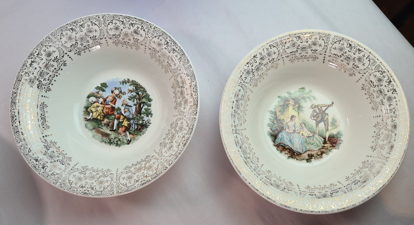 Assortment of Porcelain from AdamAntiques, Homer Laughlin, Triumph American Limoges, Lafayette China, Empire Ware