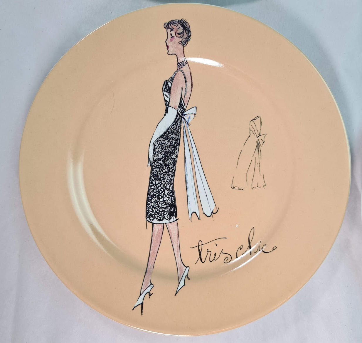 Rosanna 8" Paris Fashion Dessert Plates
