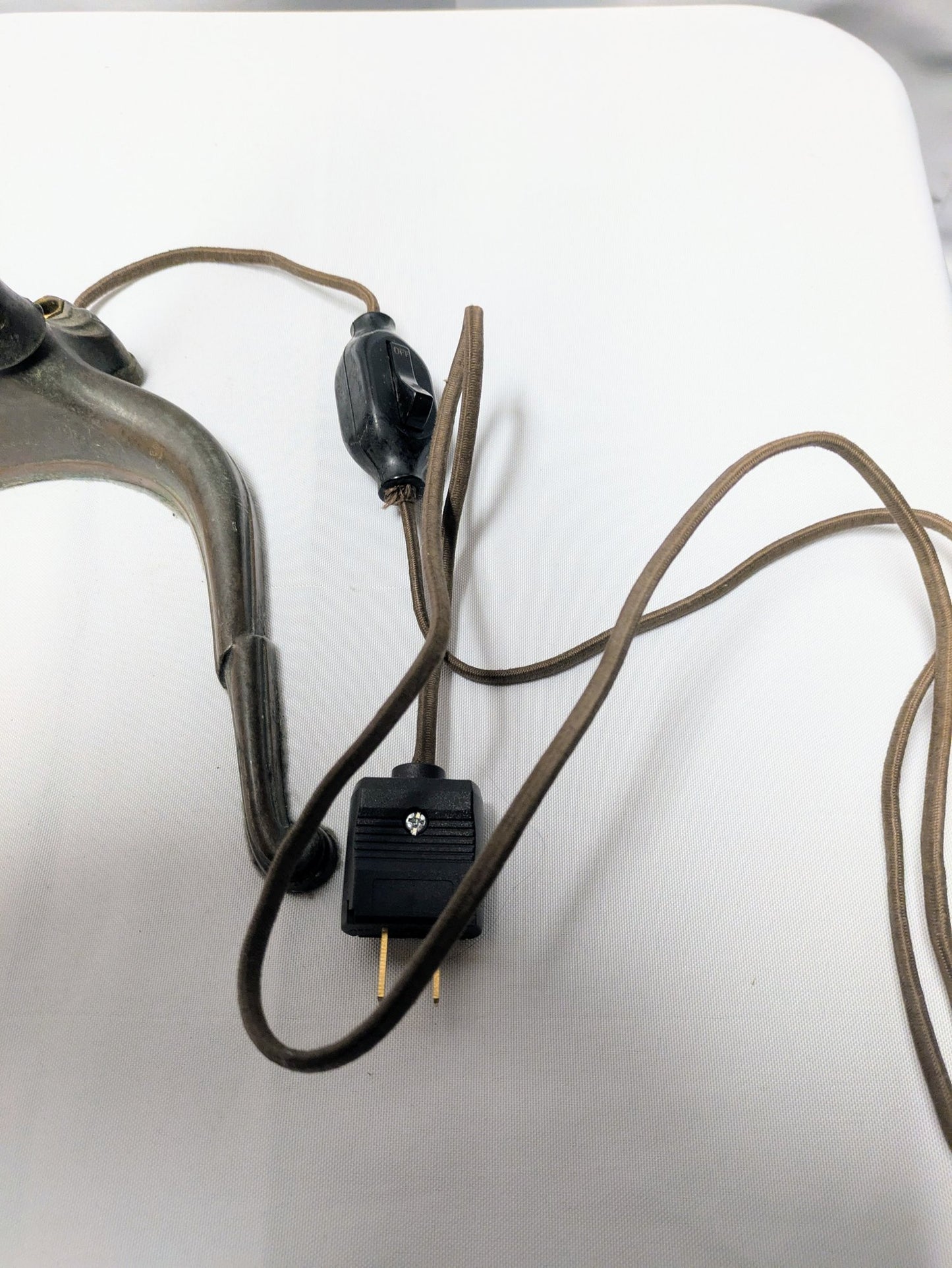 Vintage Jeweler's Copper/Brass & Metal Adjustable Head Lamp