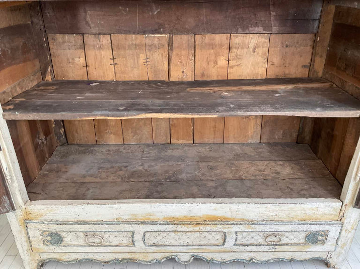 Large Authentic Antique French Provincial Armoire Early 1800