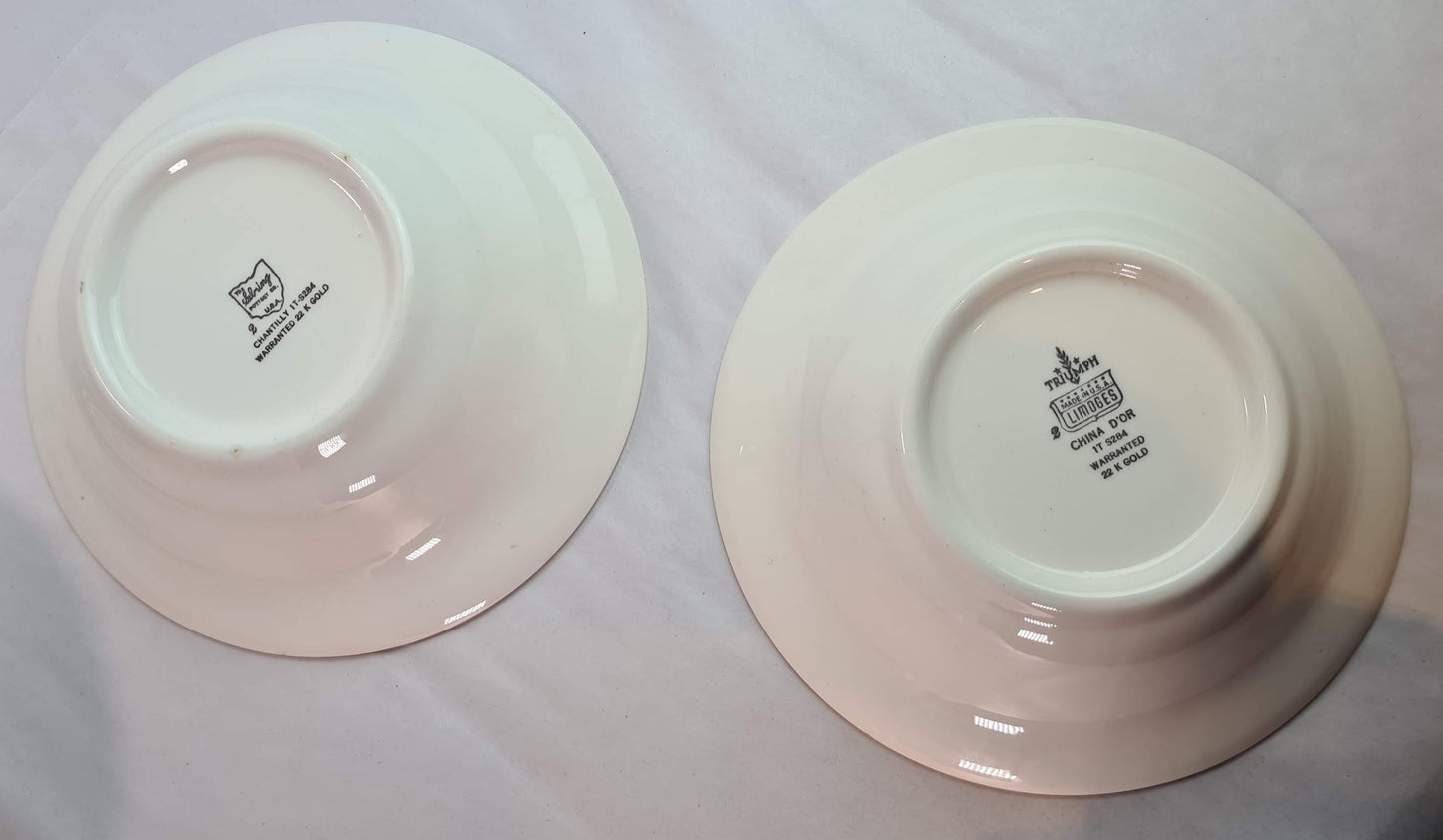 Assortment of Porcelain from AdamAntiques, Homer Laughlin, Triumph American Limoges, Lafayette China, Empire Ware