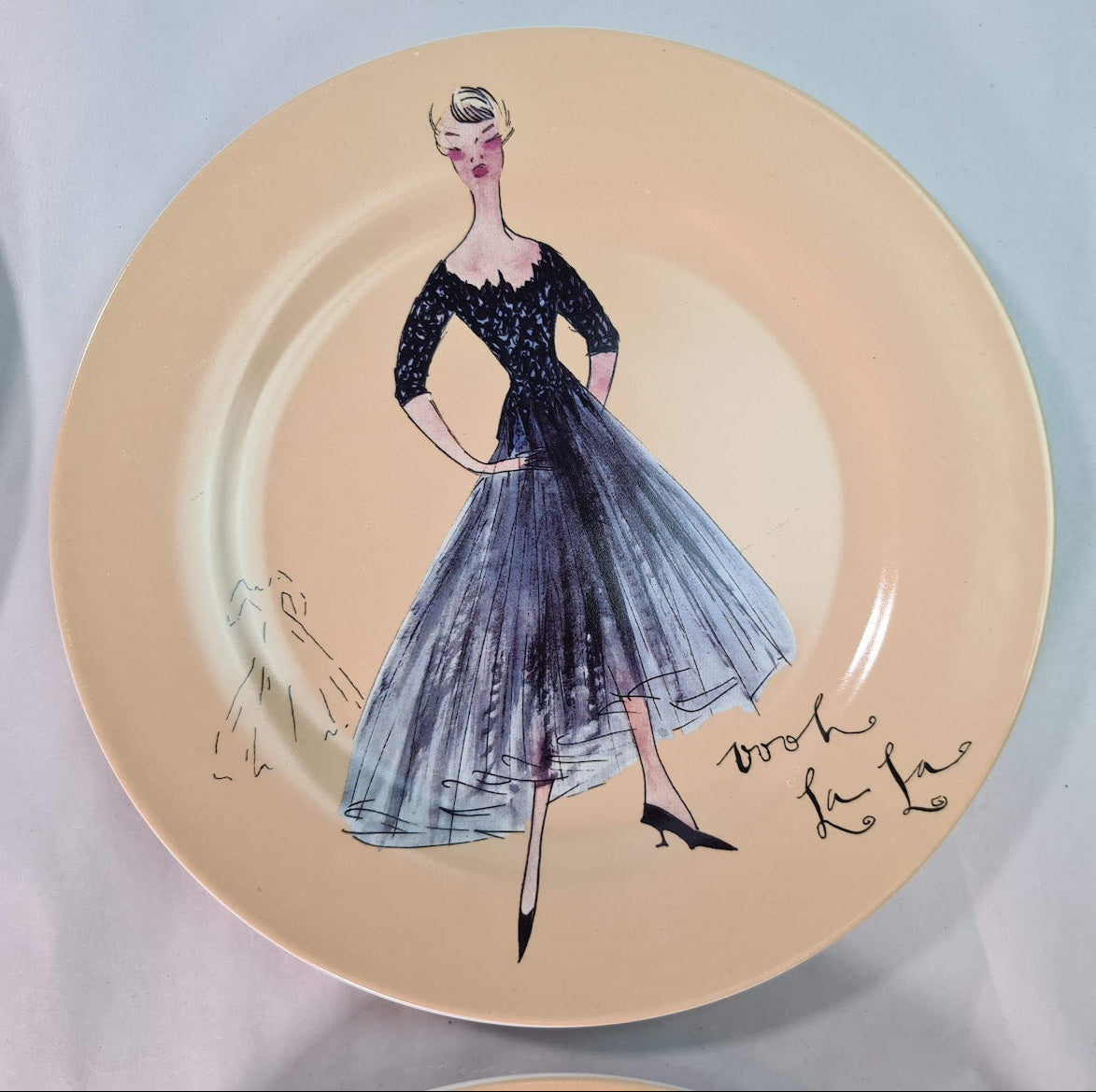 Rosanna 8" Paris Fashion Dessert Plates