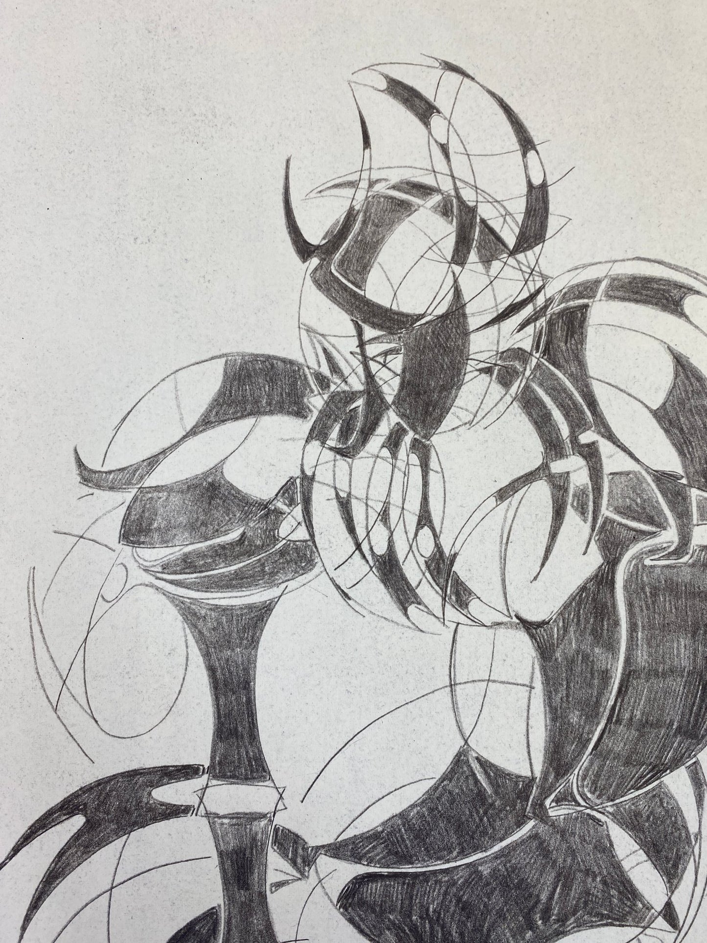 Alton S Tobey - Graphite studies on velum