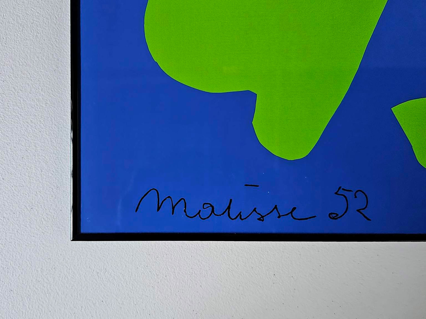 Original Henri Matisse (France 1869-1954) L'Escargot Framed Screenprint Serigraph