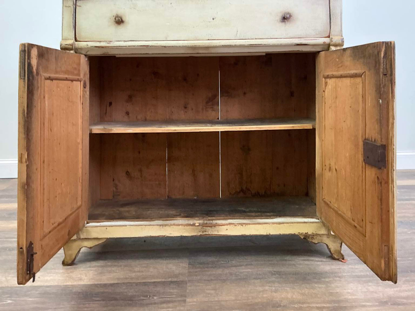 Antique Gustavian Pine Cottage Style Sideboard