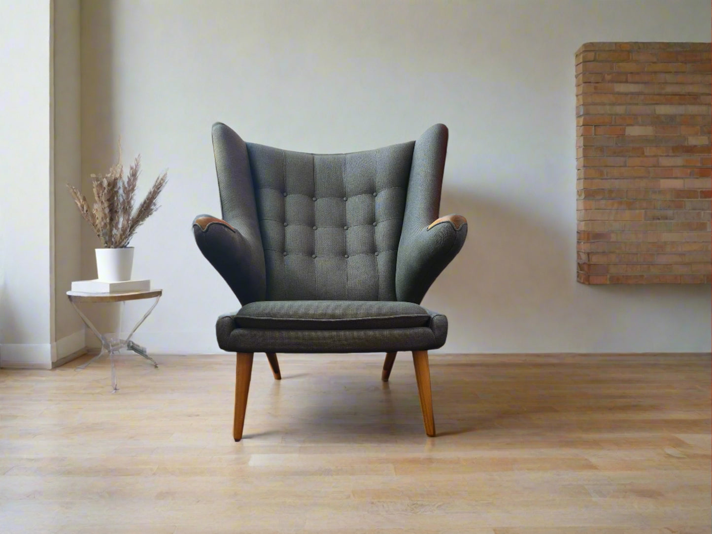 Modernica Mid Century Style Hans Wegner Papa Bear Chair