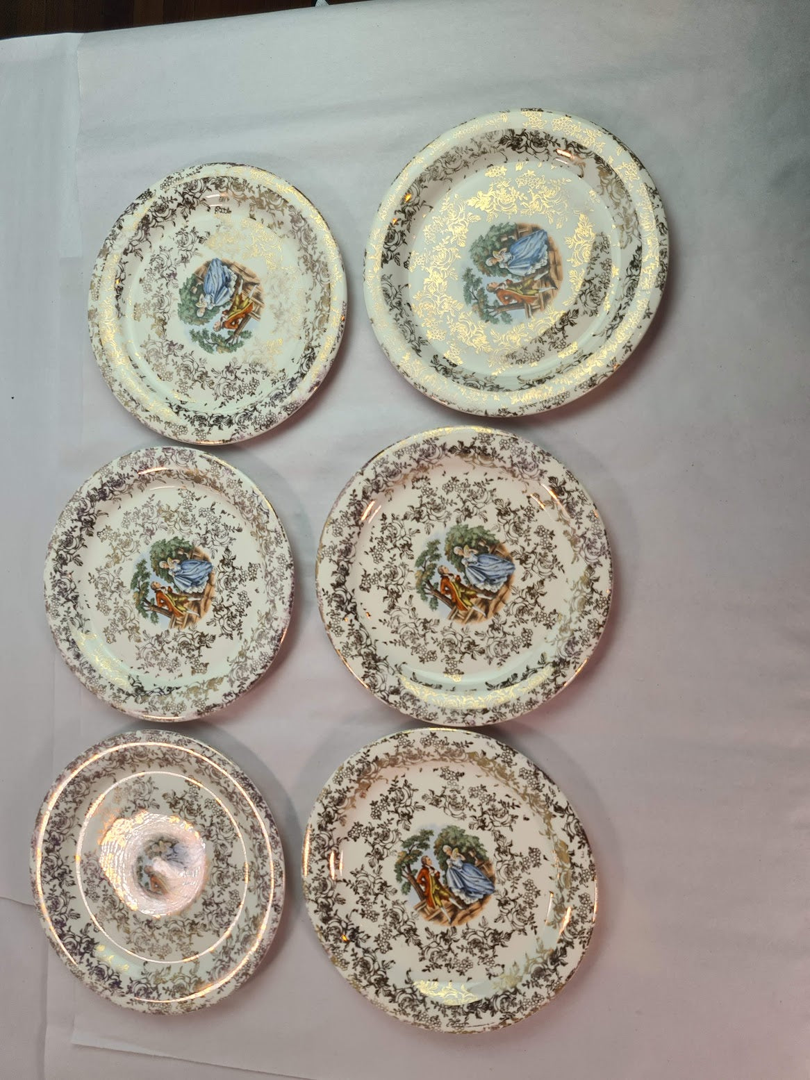 Assortment of Porcelain from AdamAntiques, Homer Laughlin, Triumph American Limoges, Lafayette China, Empire Ware