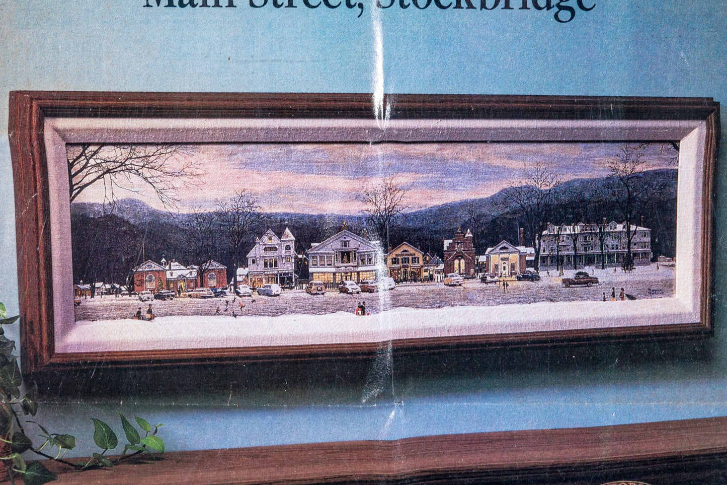 NORMAN ROCKWELL (AMERICAN, 1894-1978) LITHOGRAPH "Home for Christmas"