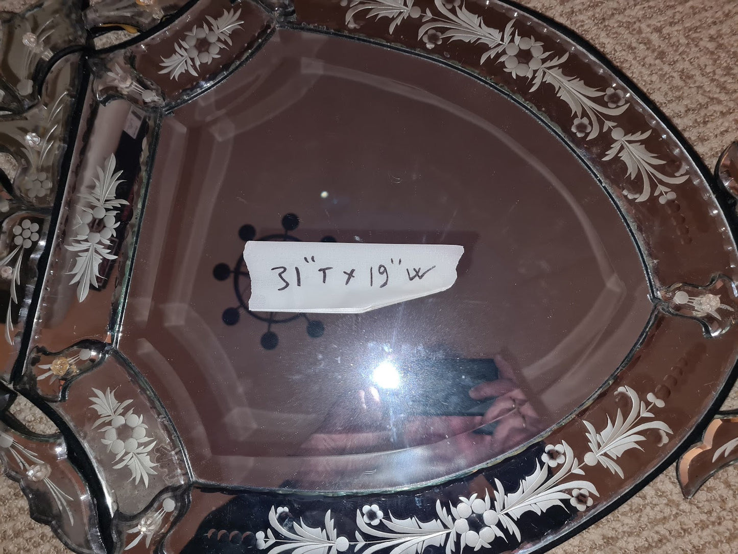 Fabulous Antique Venetian Mirror
