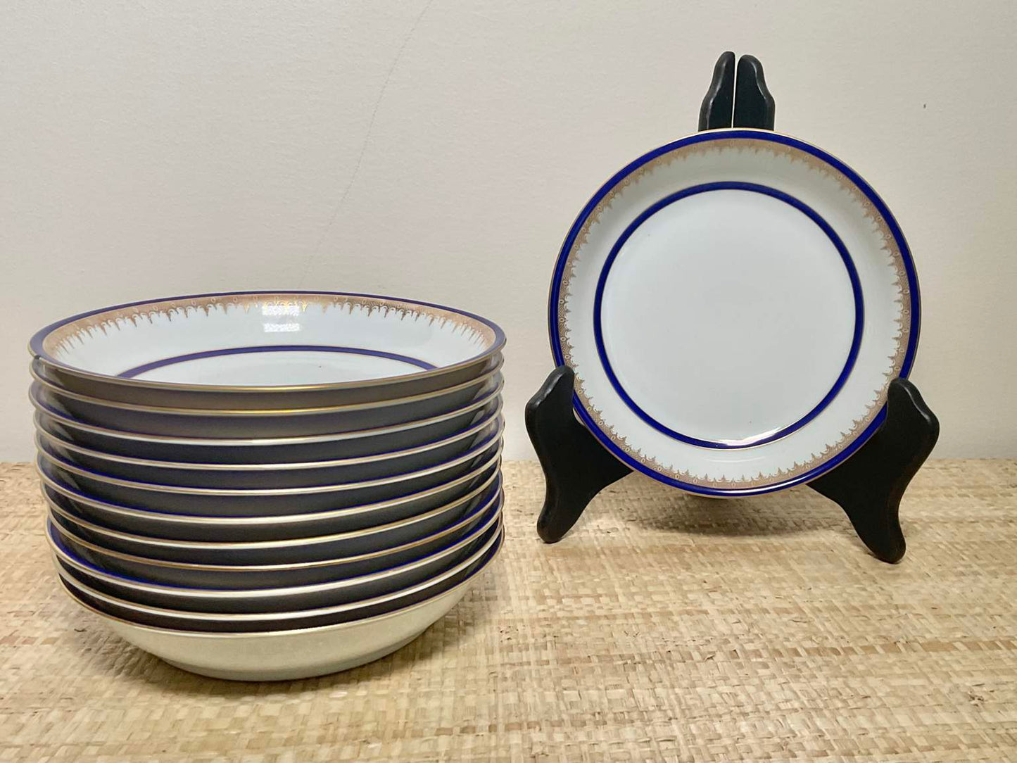 Set of Vintage Epiag Czechoslovakia China (1 of 2), 80 Pieces