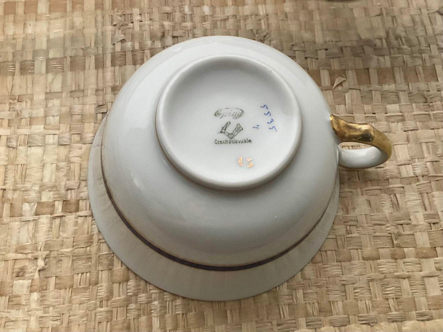 Set of Vintage Epiag Czechoslovakia China (1 of 2), 80 Pieces