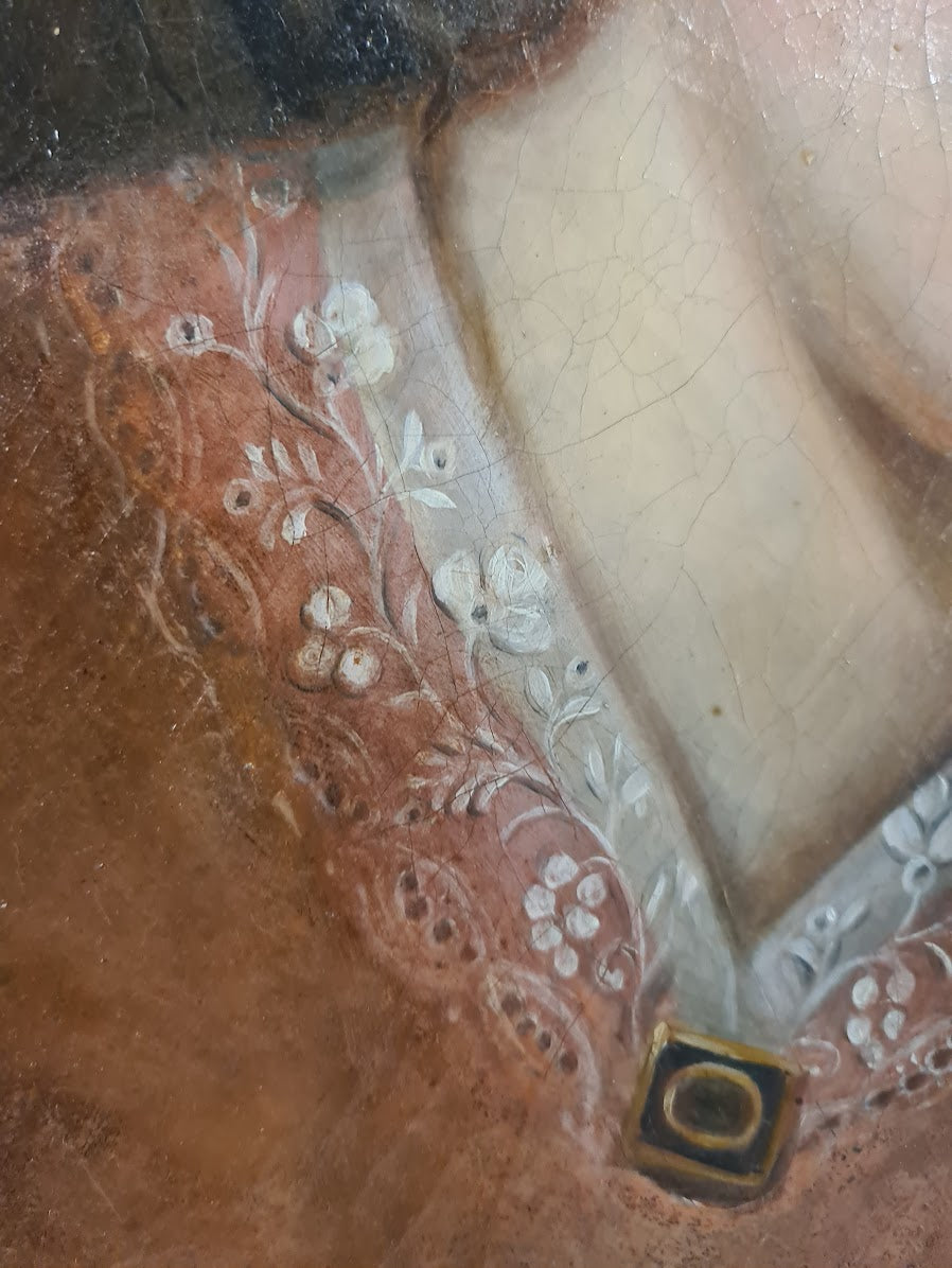 Victorian Portrait of a Woman, oil on canvas