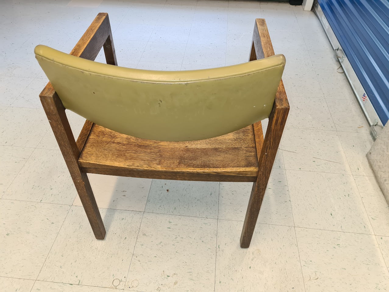 A Wonderfull Pair of Historic Gunlocke Company MCM Oak Armchairs