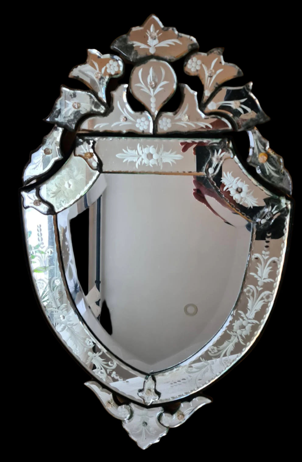 Fabulous Antique Venetian Mirror