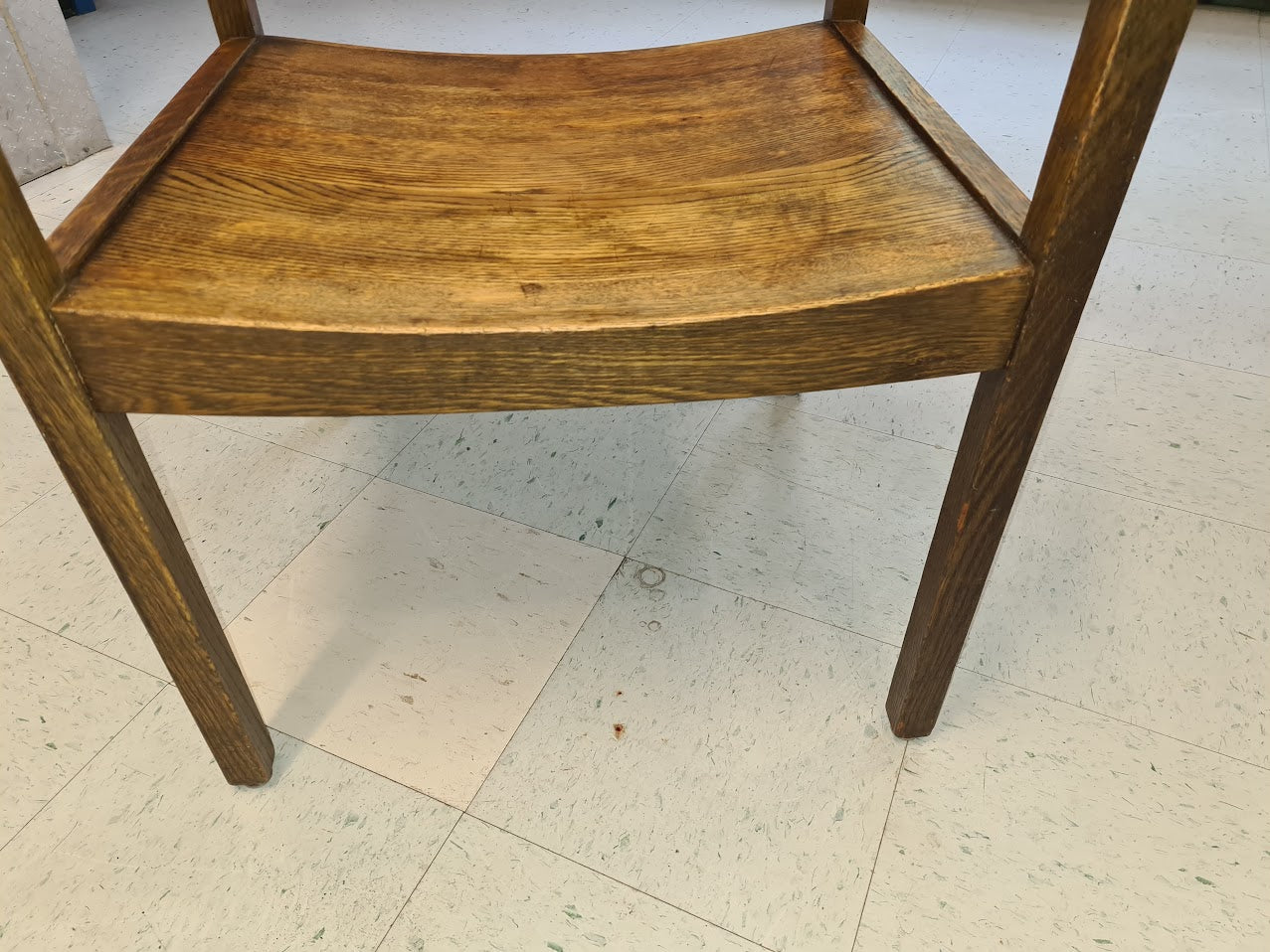 A Wonderfull Pair of Historic Gunlocke Company MCM Oak Armchairs