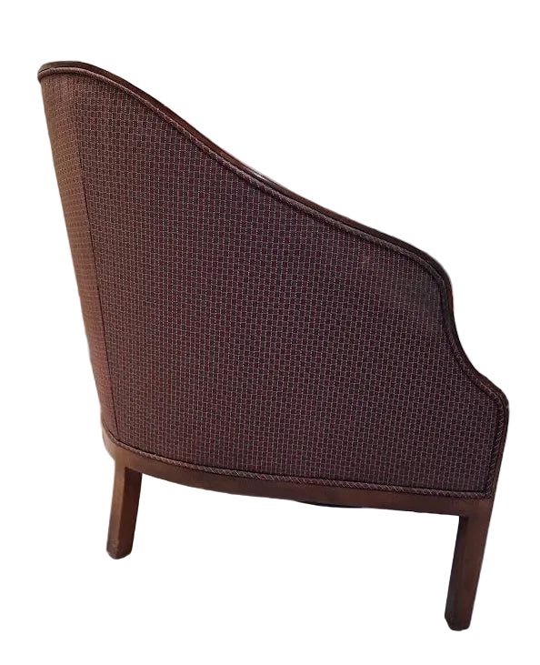 Elegant MCM Lounge Chair Attributed to Ward Bennett for Geiger