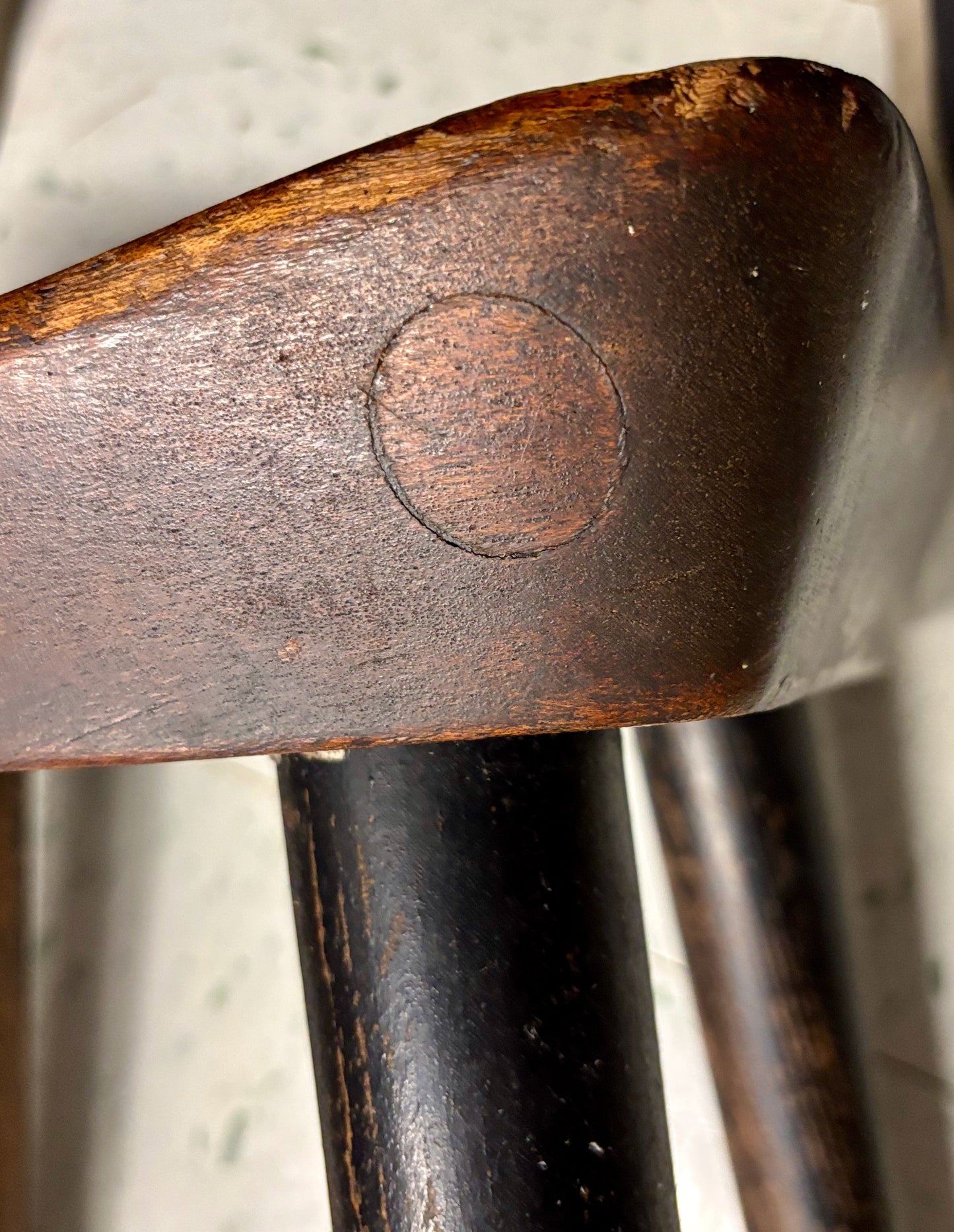 Swedish / Scandinavian Modern Saddle-Seat Stool, c. 1930s–1940s