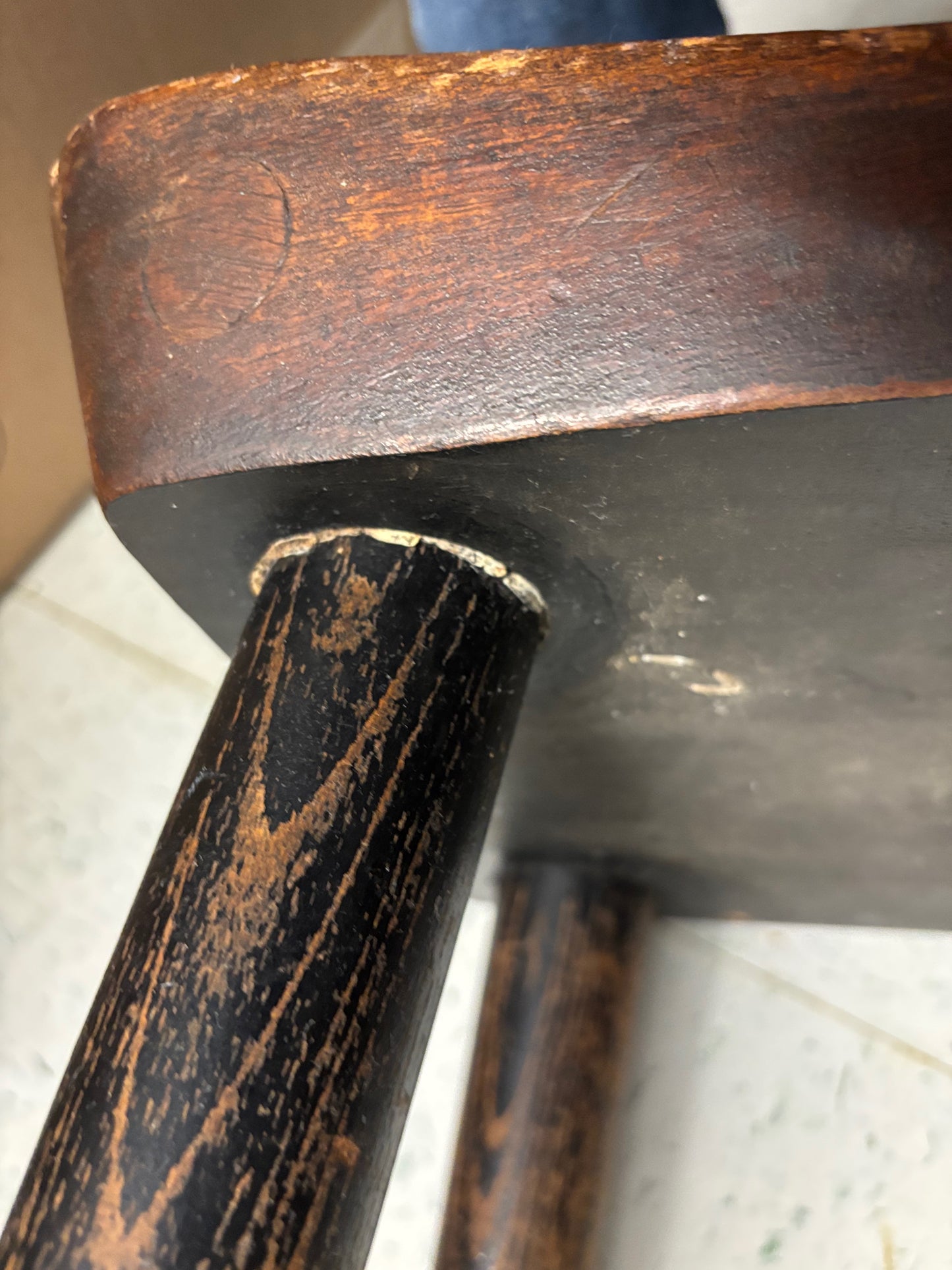 Swedish / Scandinavian Modern Saddle-Seat Stool, c. 1930s–1940s