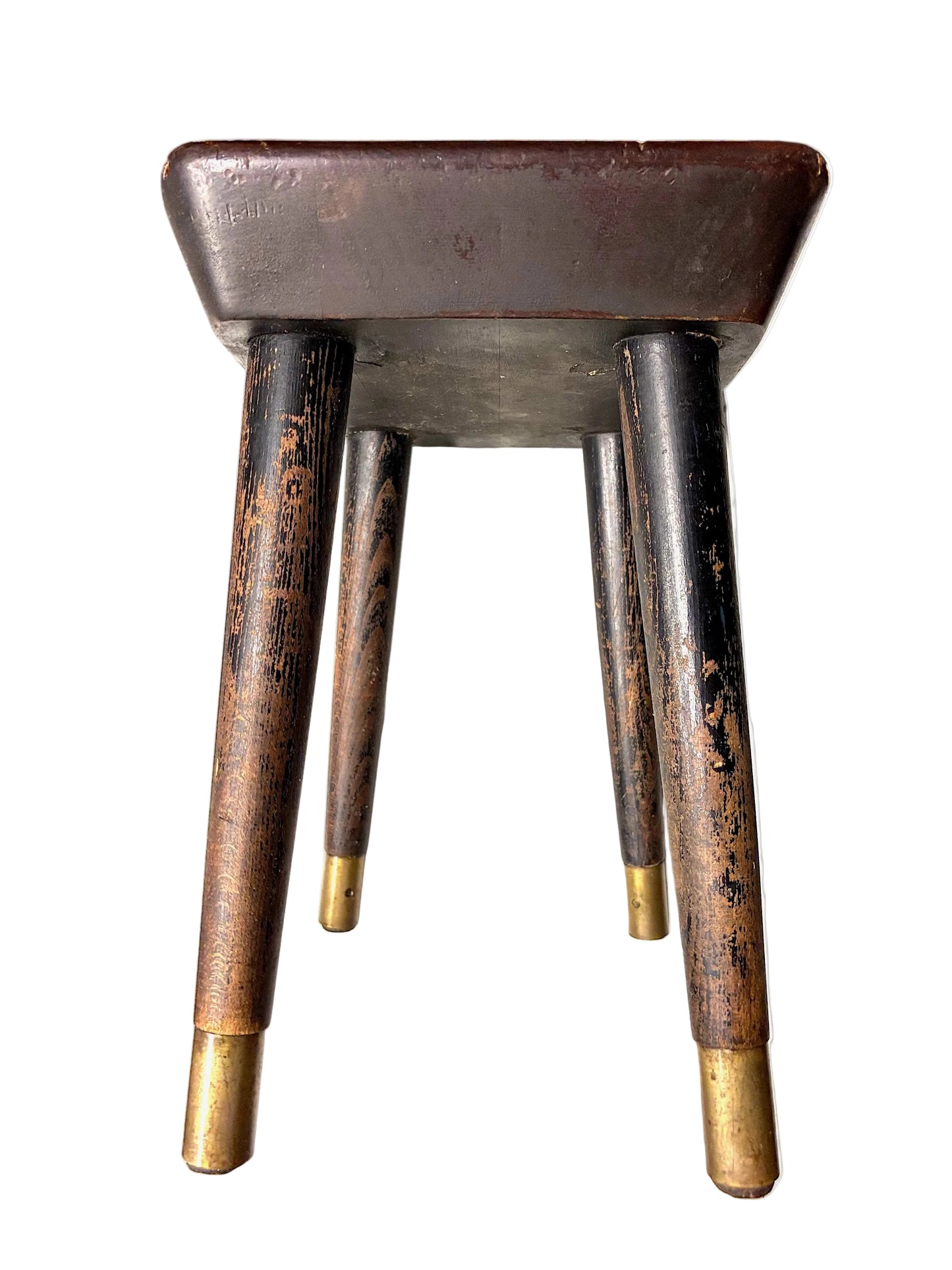 Swedish / Scandinavian Modern Saddle-Seat Stool, c. 1930s–1940s