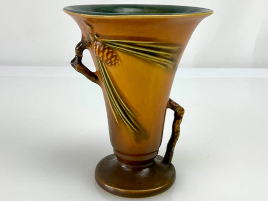 Rare Roseville Pottery Pine Cone Vase