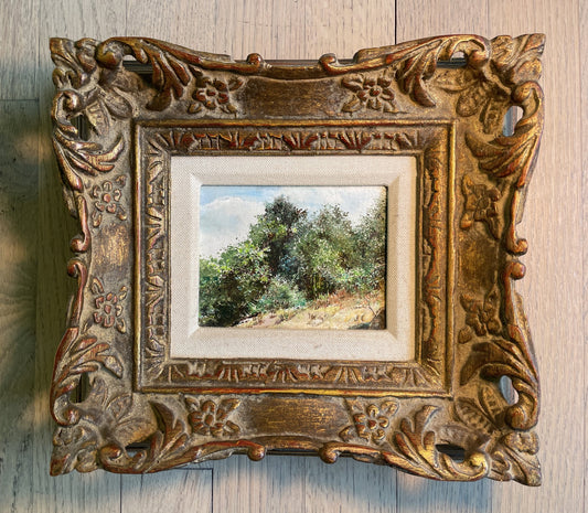 Jane Chenoweth, Landscape, Oil on board, Signed