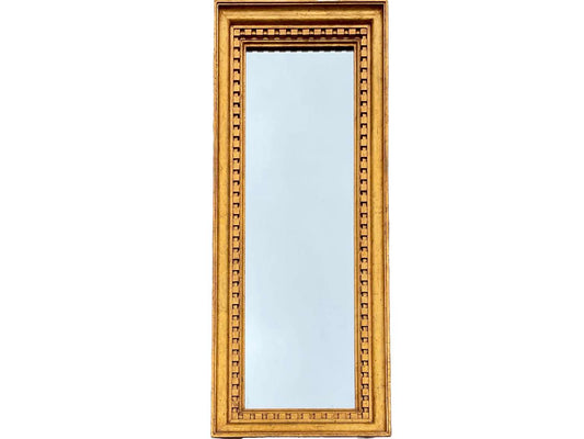 Vertical Standing Gold Wall Mirror