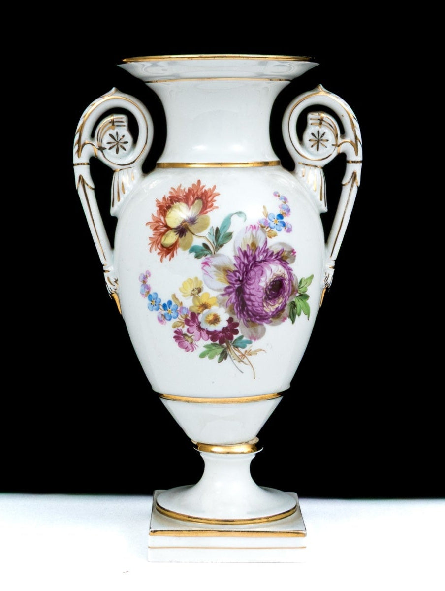 Vintage Meissen Neoclassical Urn