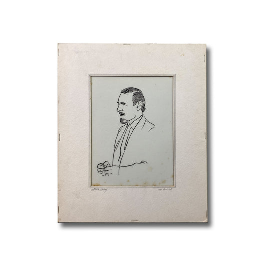 Alton Tobey - Self Portrait