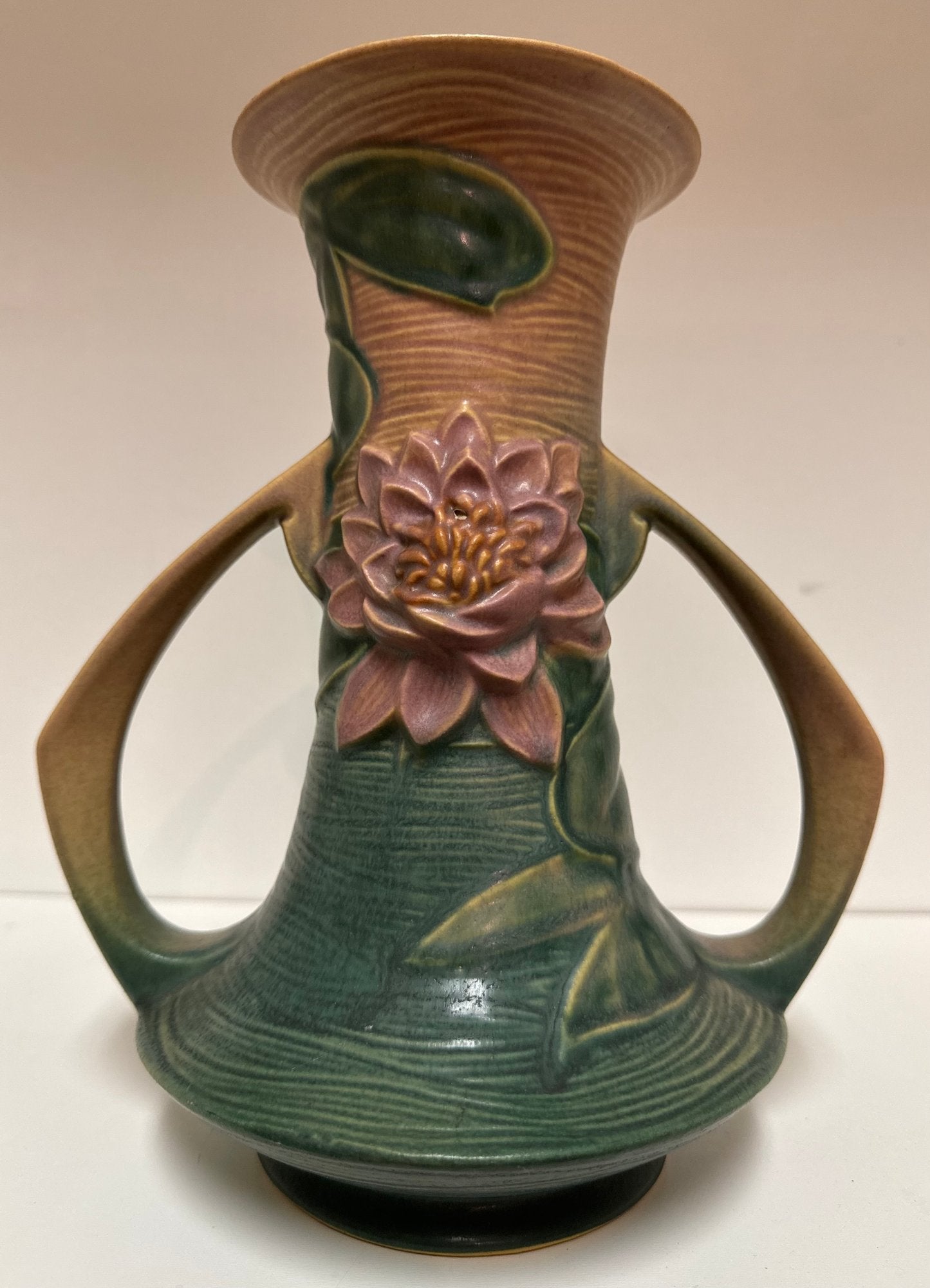 Original Roseville Water Lily Vase