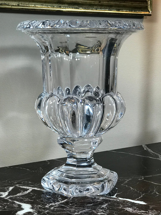 Incredible Antique French Crystal Urn