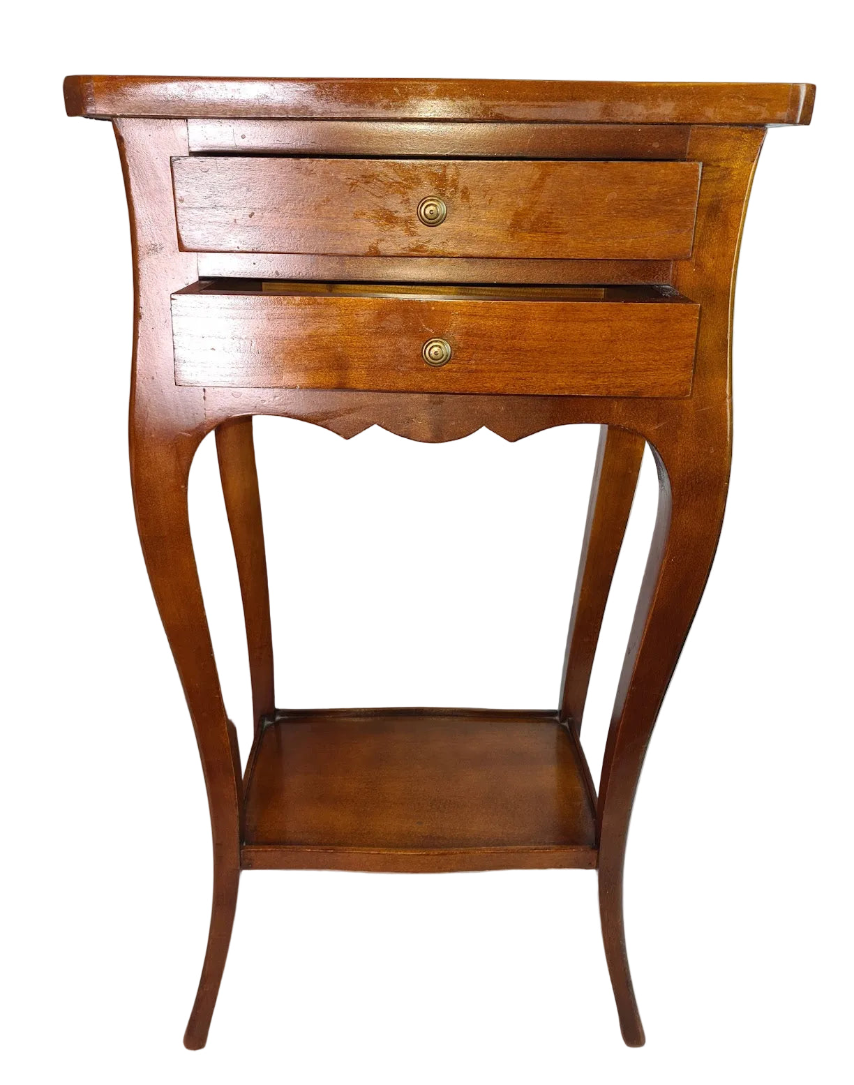 Italian Side or End Table with Two Drawers