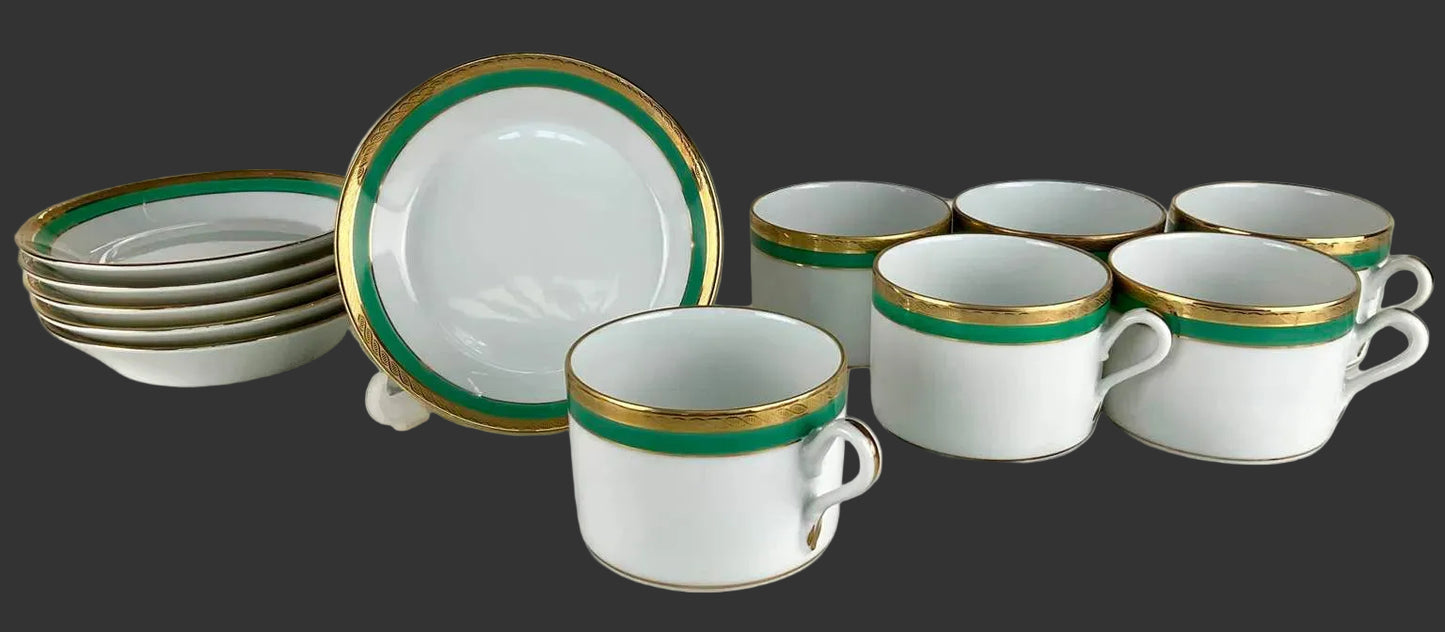 Fabulous Richard Ginori Palermo Cups & Saucers - Set of 6