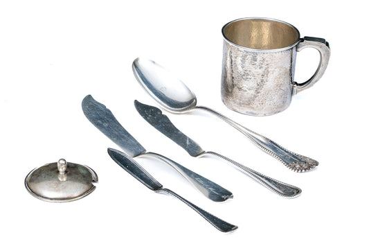 Assorted Sterling Silver Items in one lot, 7.825 OZT