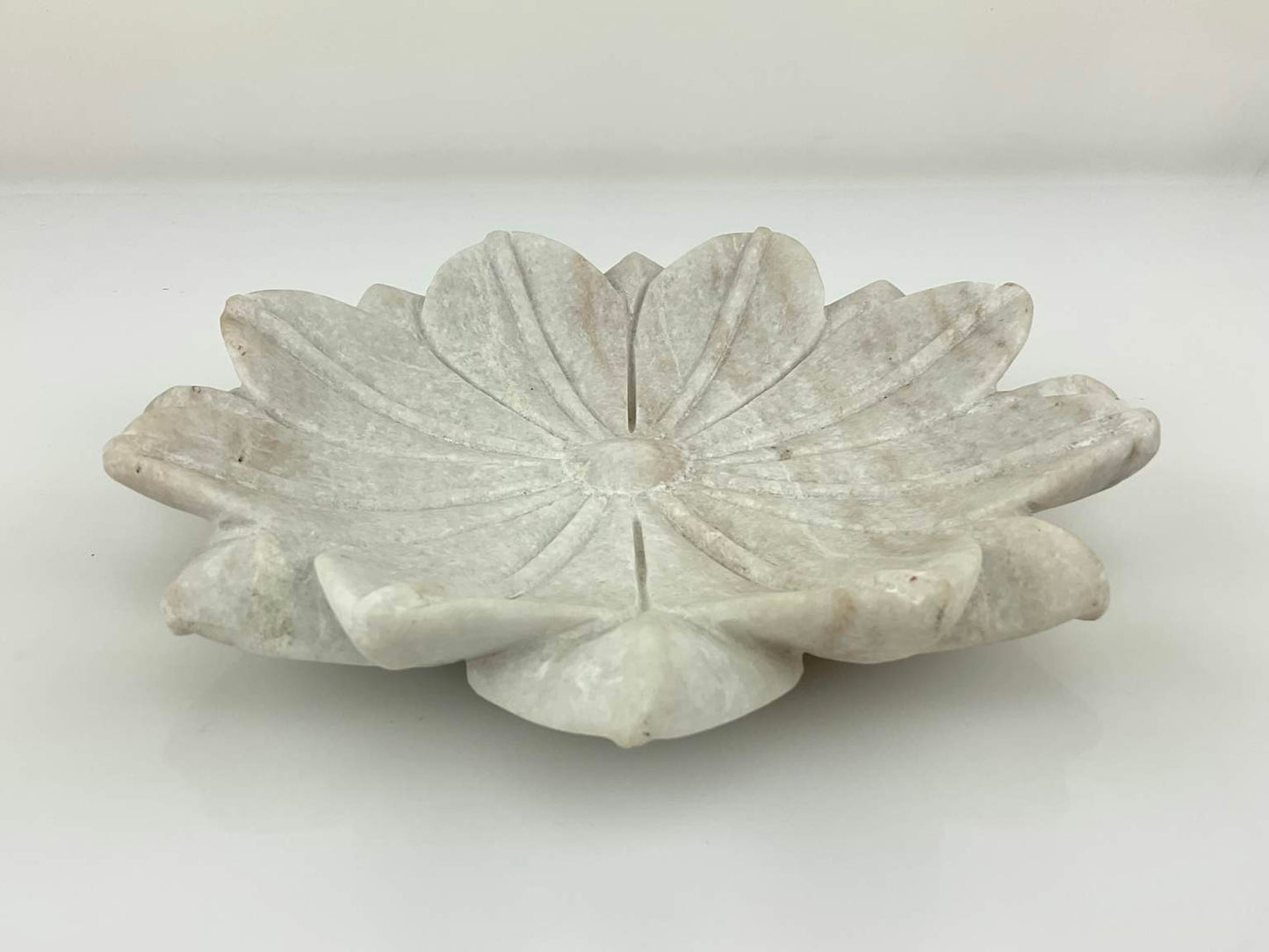 Marble Lotus Flower Plate