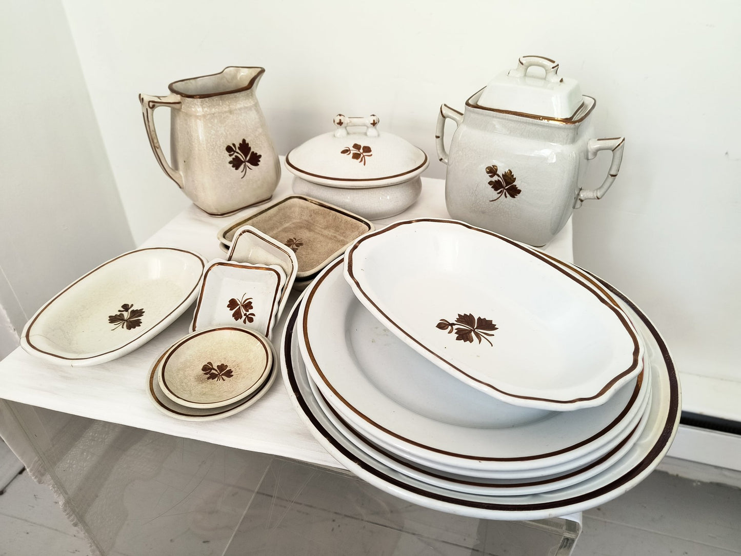 English Antique Alfred Meakin Ironstone
