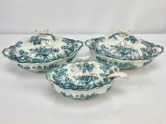 Collection of Vintage Royal Staffordshire Arcadia Pottery - 3 Pieces